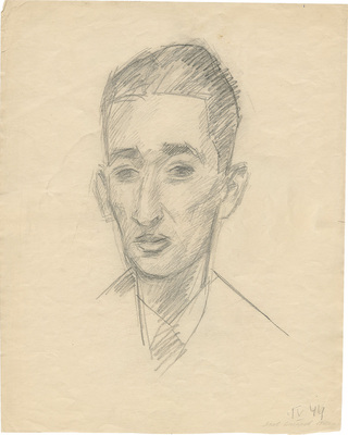 Фальк Роберт Рафаилович. Портрет Якова Григорьевича Днепрова